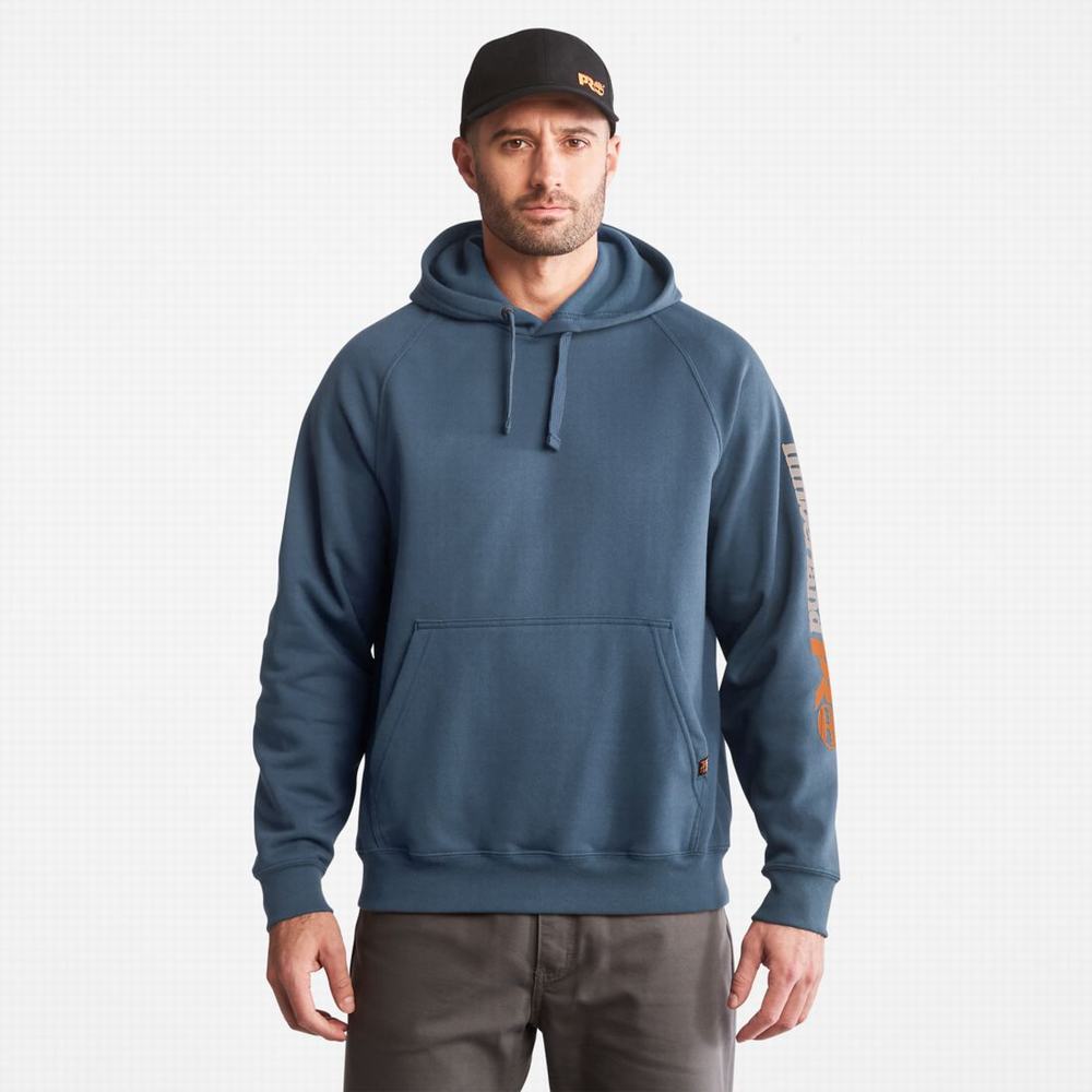 Mikiny S Kapucňou Timberland PRO® Hood Honcho Sport Panske Indigo | IQ2149376