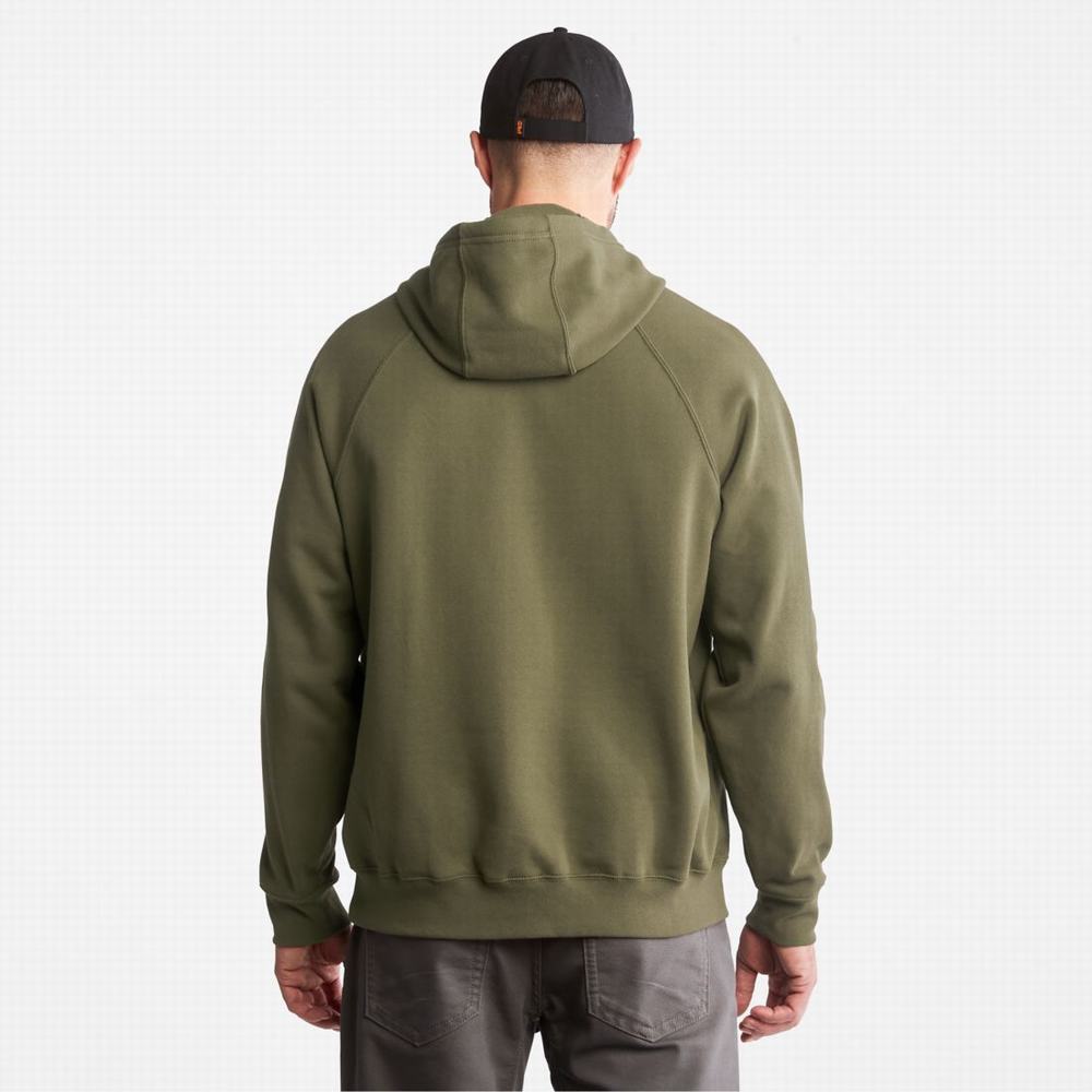 Mikiny S Kapucňou Timberland PRO® Hood Honcho Sport Pullover Panske Olivovo Zelená | YG9528143