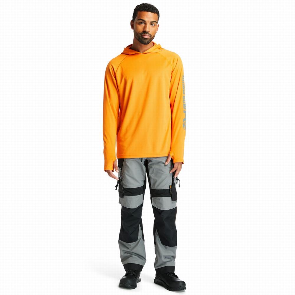 Mikiny S Kapucňou Timberland PRO® Wicking Good Panske Oranžové | IY0539241