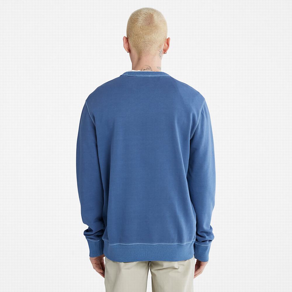 Mikiny Timberland GC Crewneck Panske Tmavo Modre | GS9046872