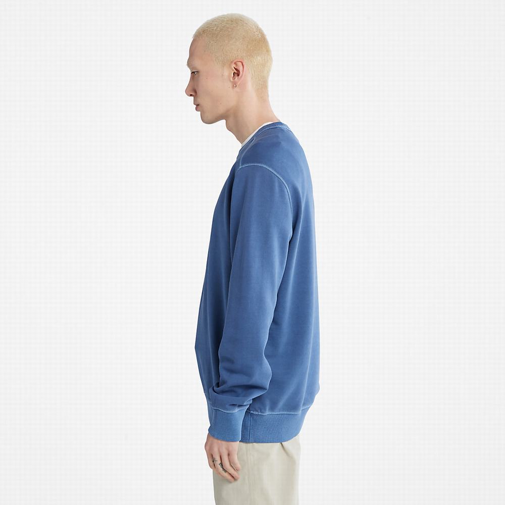 Mikiny Timberland GC Crewneck Panske Tmavo Modre | GS9046872