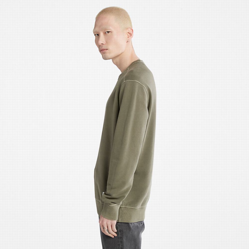 Mikiny Timberland GC Crewneck Panske Zelene | EC8913706