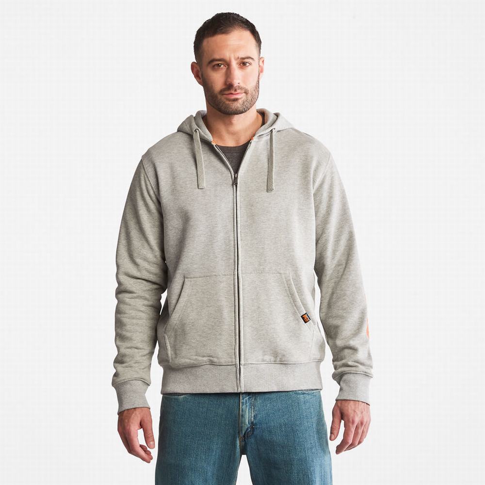 Mikiny Timberland PRO® Hood Honcho Zip Panske Siva | NJ1987045