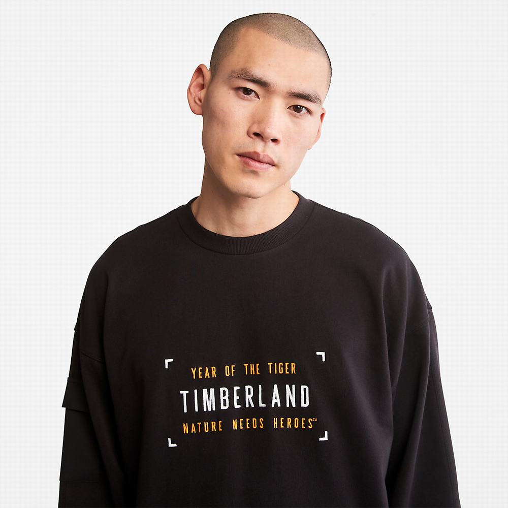 Mikiny Timberland Year of the Tiger Panske Čierne | RM2574931