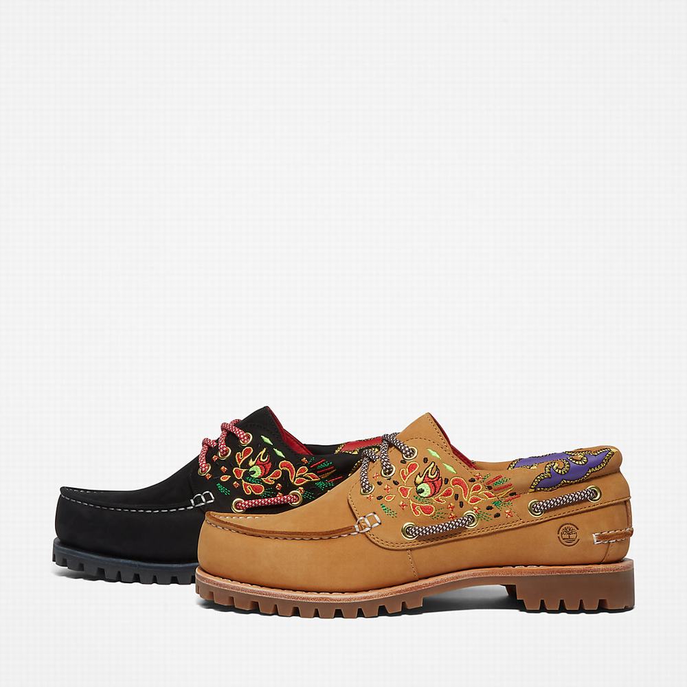 Mokasiny Timberland CLOT x Timberland® 3-Eye Panske Čierne | OE7160938