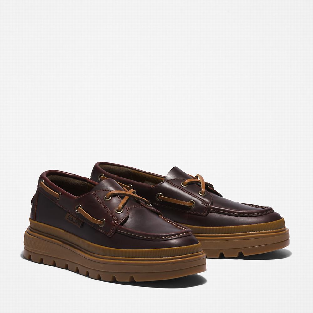 Mokasiny Timberland GreenStride™ Ray City EK+ Damske Bordove | LQ2816597