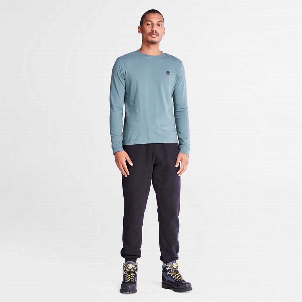 Nohavice Timberland Exeter River Tracksuit Bottoms Panske Čierne | CT4960235