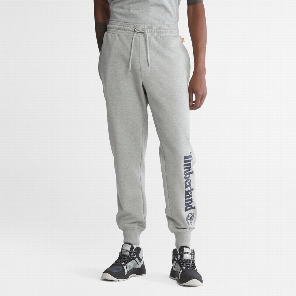 Nohavice Timberland Logo Sweatpants Panske Siva Tmavo Modre | SL4305279