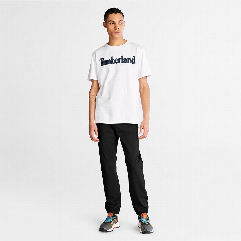 Nohavice Timberland Lovell Lake Stretch Tracksuit Bottoms Panske Čierne | DG5478320