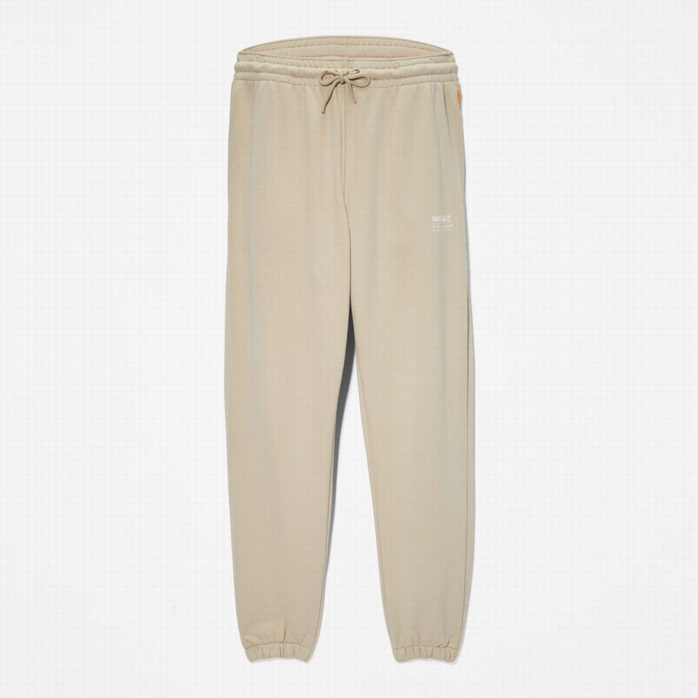 Nohavice Timberland Luxe Pohodlie Sweatpants Damske Taupe | SP2314650