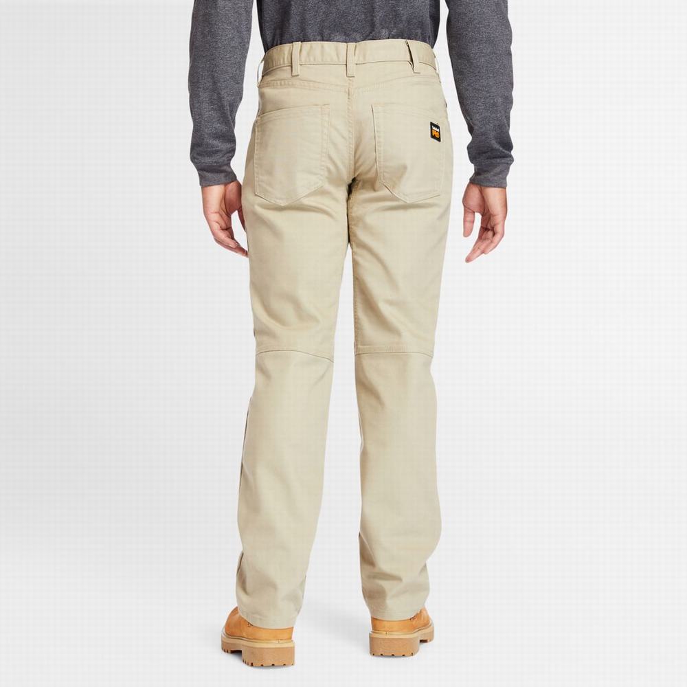 Nohavice Timberland PRO® 8 Series Flex Platene Pracovná Pant Panske Hnedožltý | DT0348125