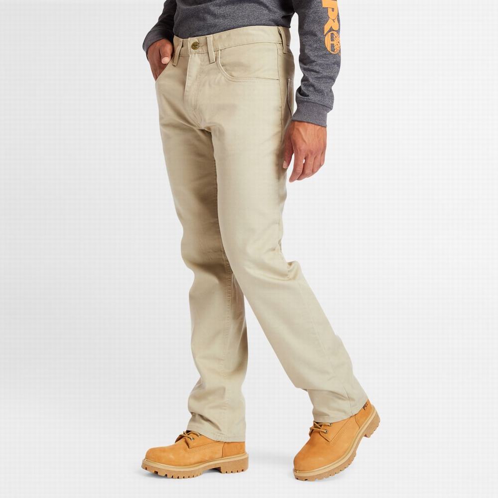 Nohavice Timberland PRO® 8 Series Flex Platene Pracovná Pant Panske Hnedožltý | DT0348125