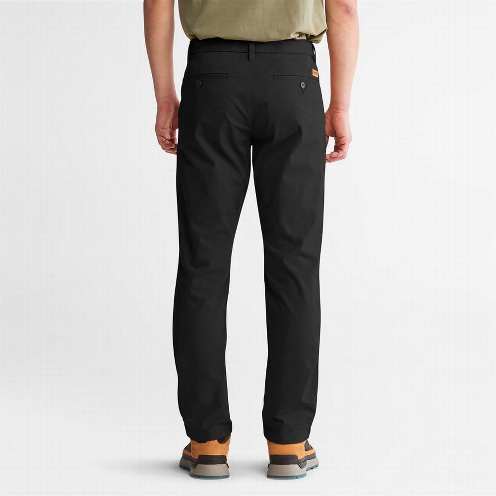 Nohavice Timberland Sargent Lake Chinos Panske Čierne | AN5830241