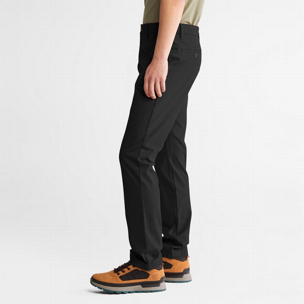 Nohavice Timberland Sargent Lake Chinos Panske Čierne | AN5830241