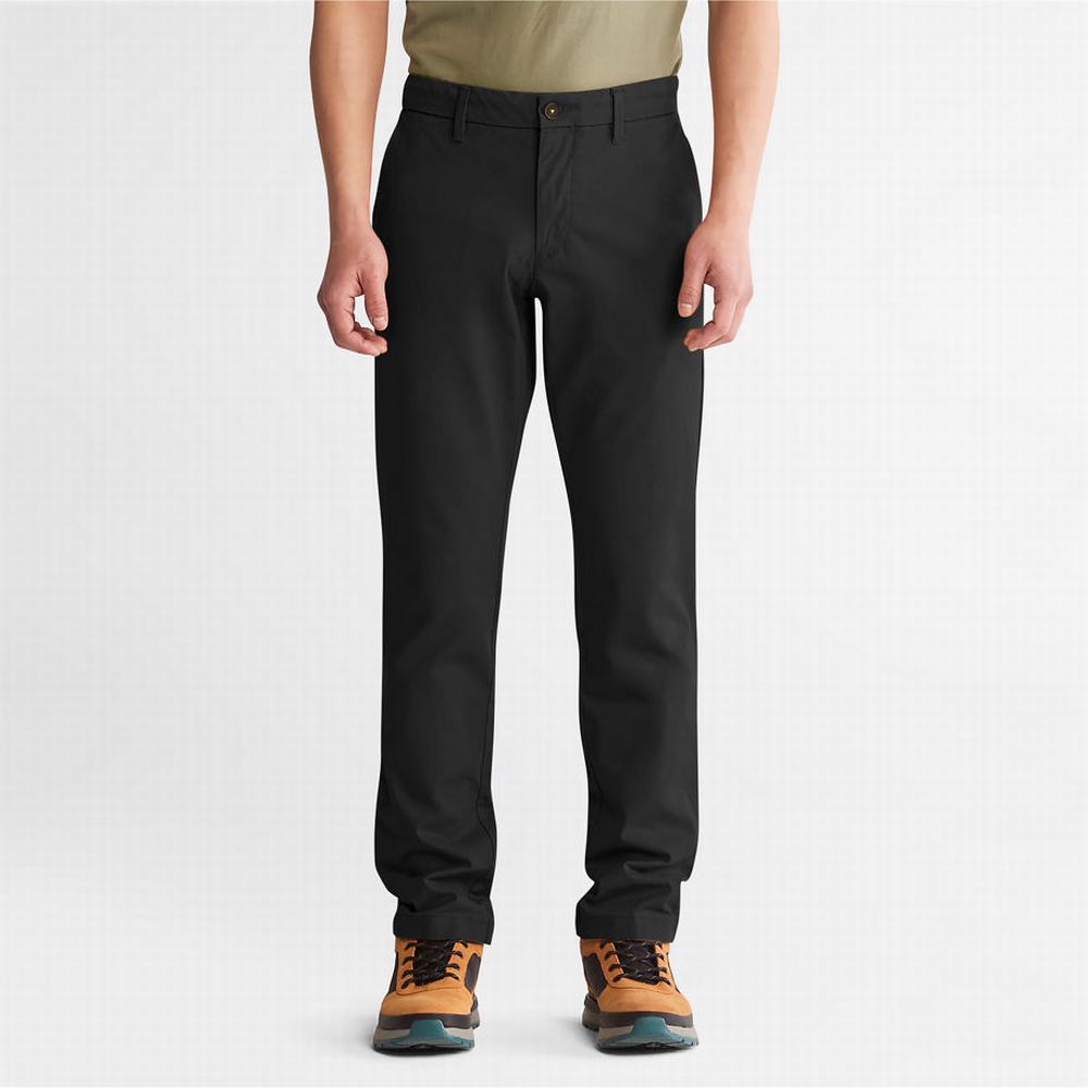 Nohavice Timberland Sargent Lake Chinos Panske Čierne | AN5830241