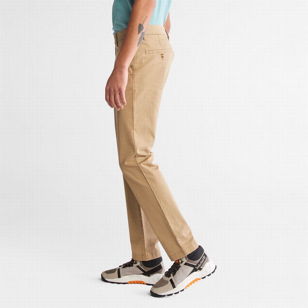 Nohavice Timberland Sargent Lake Chinos Panske Hnedožltý | IT1658794