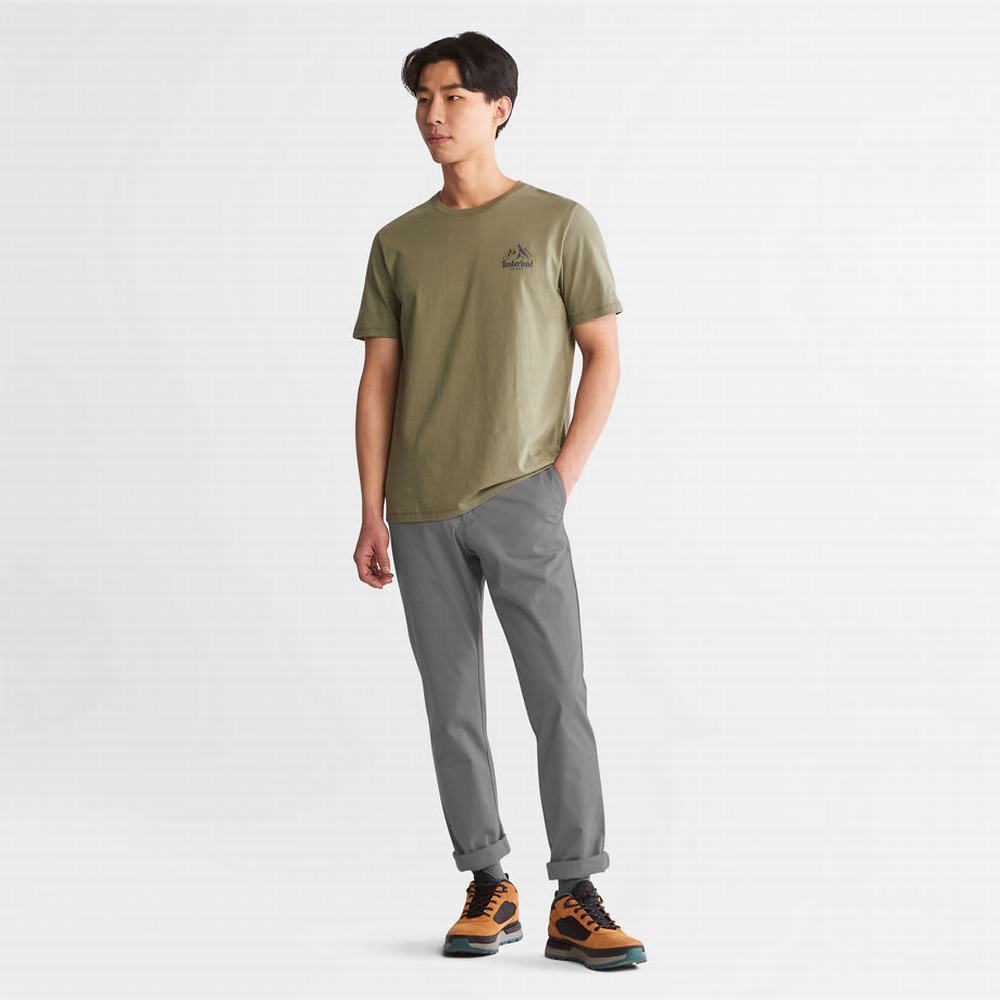 Nohavice Timberland Sargent Lake Chinos Panske Siva | KP6239514