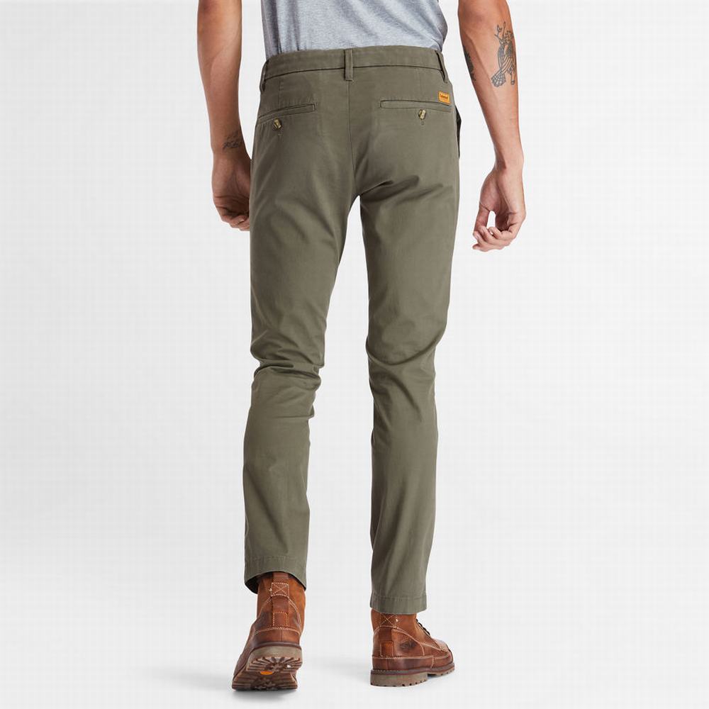 Nohavice Timberland Sargent Lake Chinos Panske Zelene | XO8321679