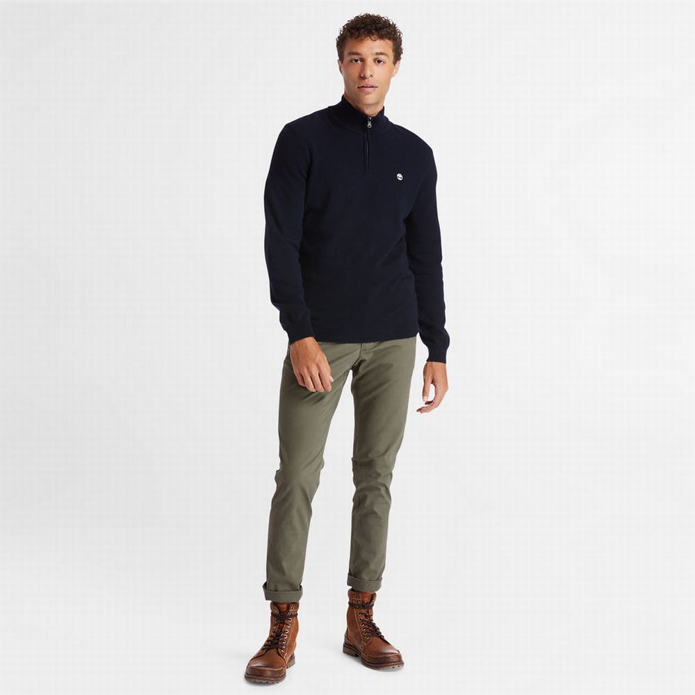 Nohavice Timberland Sargent Lake Chinos Panske Zelene | XO8321679