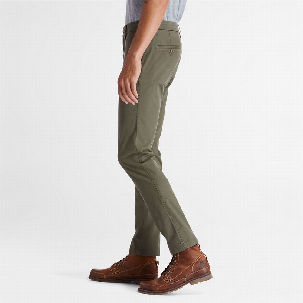 Nohavice Timberland Sargent Lake Chinos Panske Zelene | XO8321679