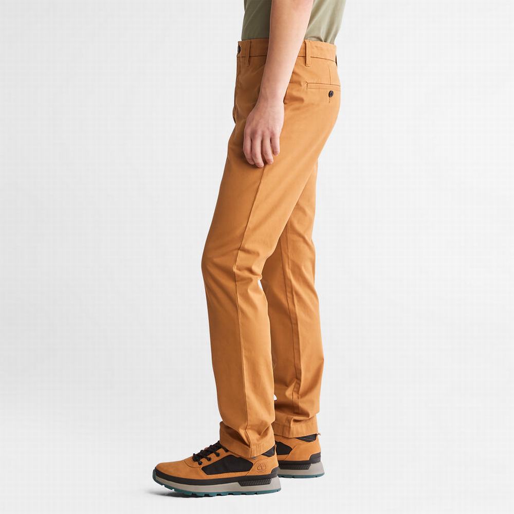 Nohavice Timberland Sargent Lake Chinos Panske Žlté | YS4652370