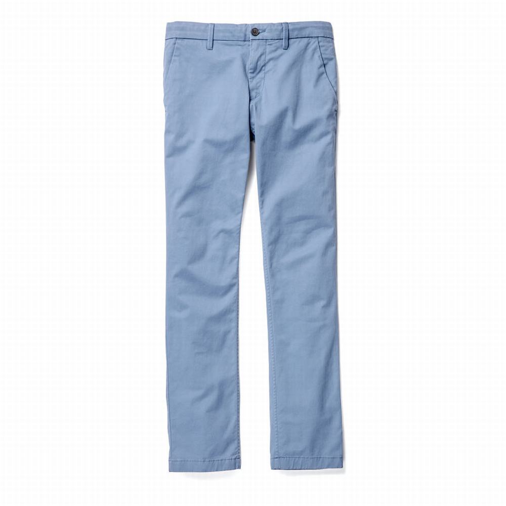 Nohavice Timberland Sargent Lake Slim-Fit Chinos Panske Modre | SR4521783