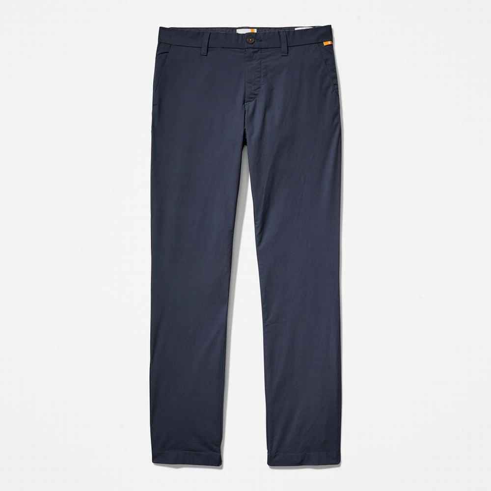 Nohavice Timberland Sargent Lake Stretch Chinos Panske Námornícka Modrá | AV0548619