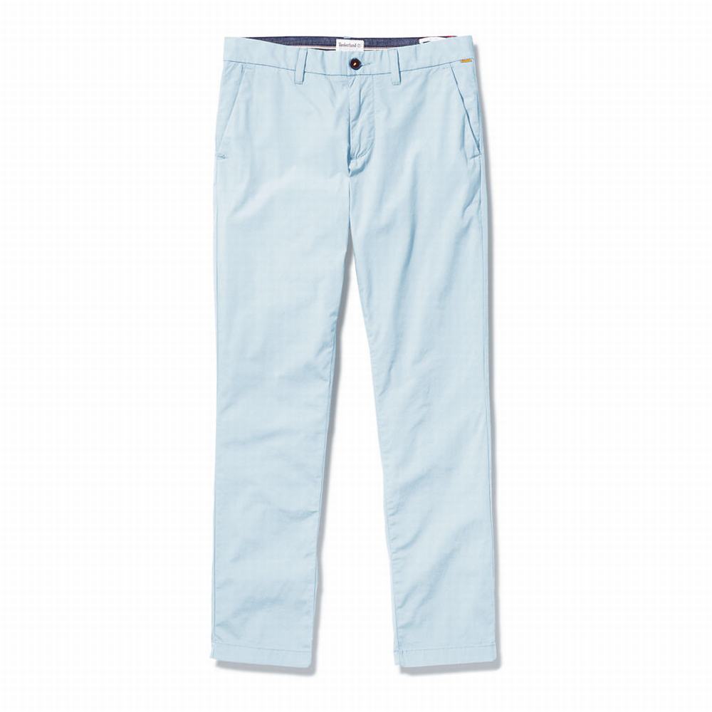 Nohavice Timberland Sargent Lake Stretch Chinos Panske Modre | QD8032759