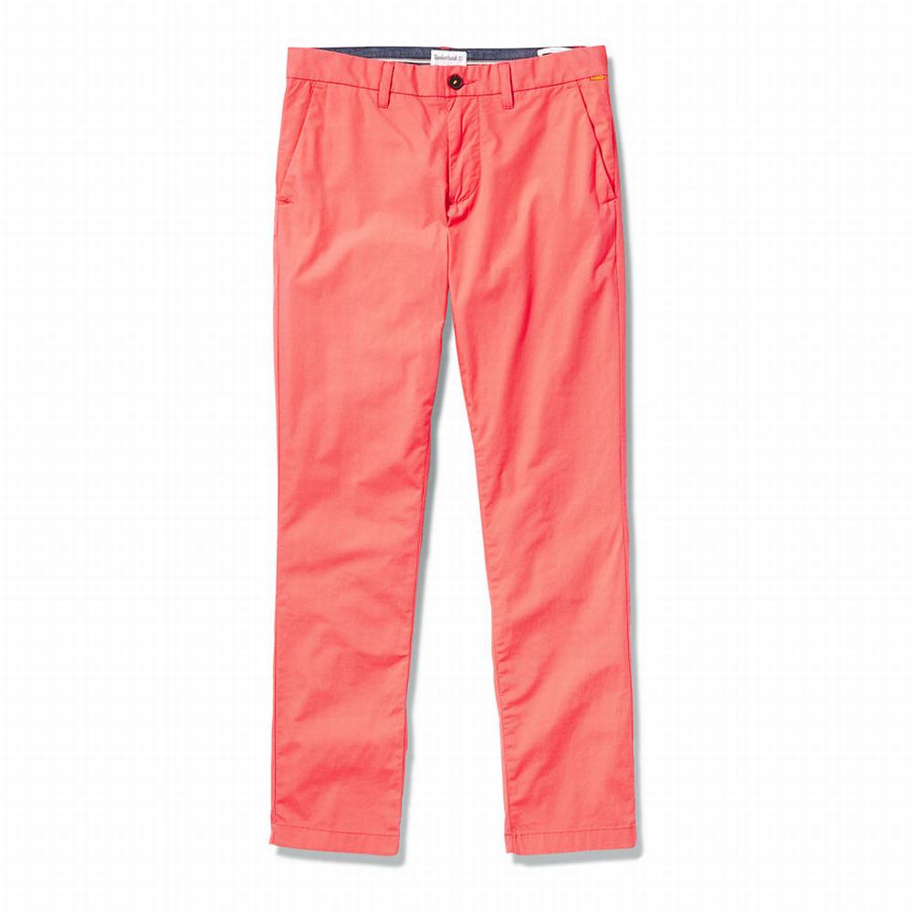 Nohavice Timberland Sargent Lake Stretch Chinos Panske Koralove | WV1675938