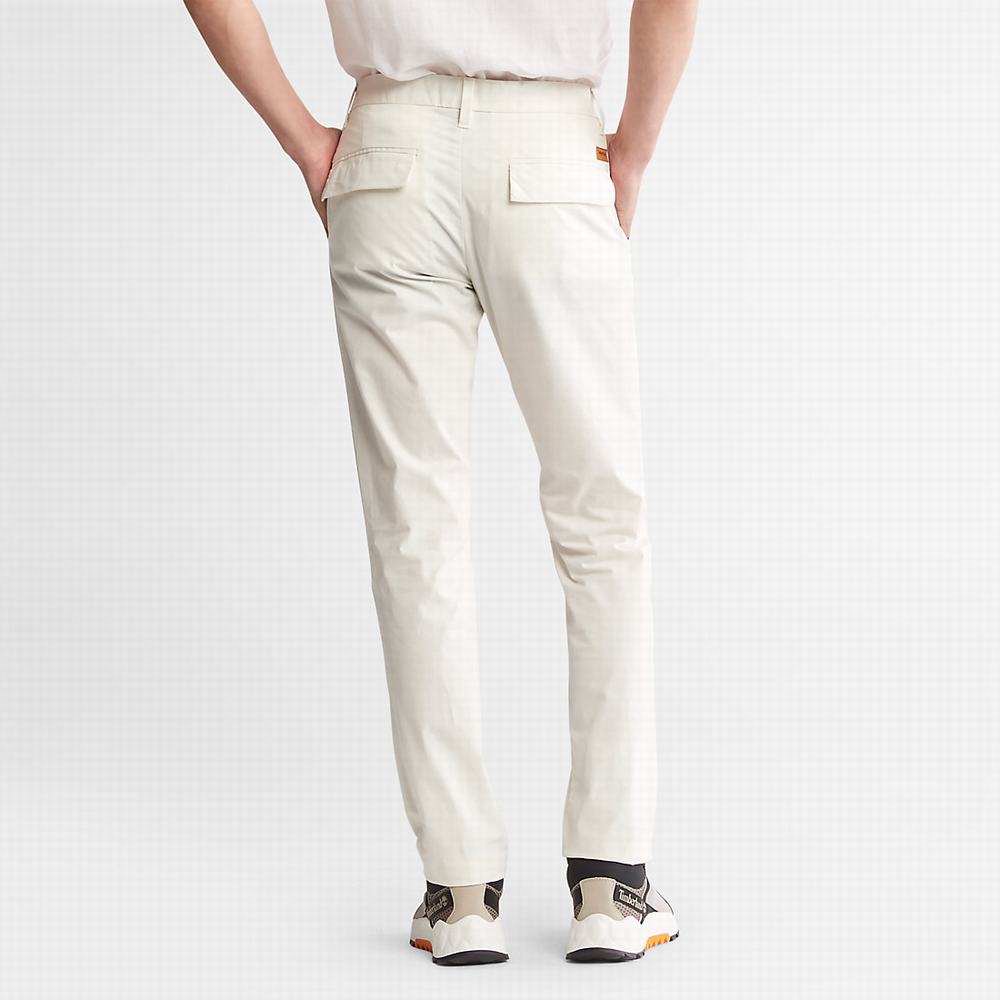 Nohavice Timberland Sargent Lake Super-Lightweight Chinos Panske Biele | ON4062597