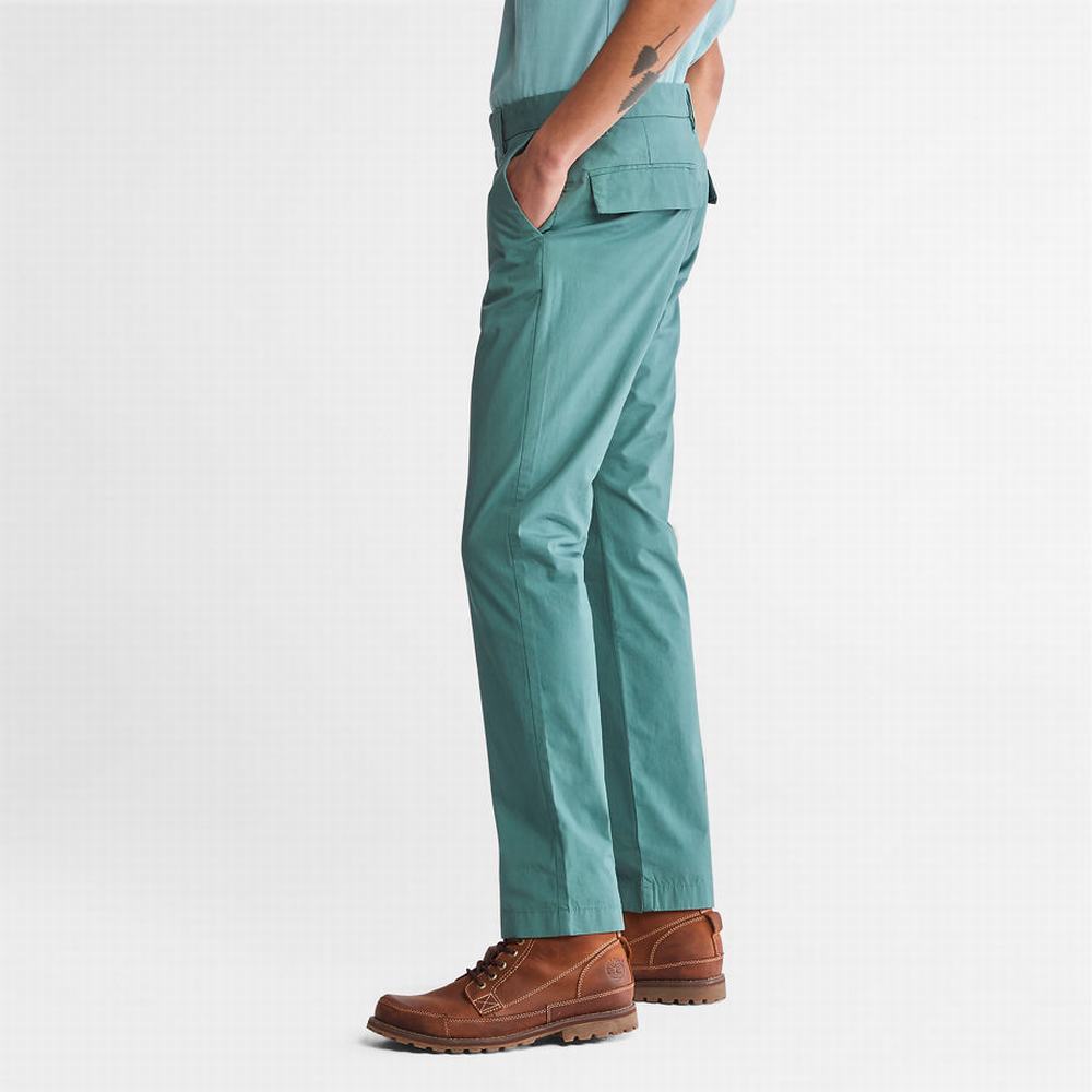 Nohavice Timberland Sargent Lake Super-Lightweight Chinos Panske Zelene | UL9427613