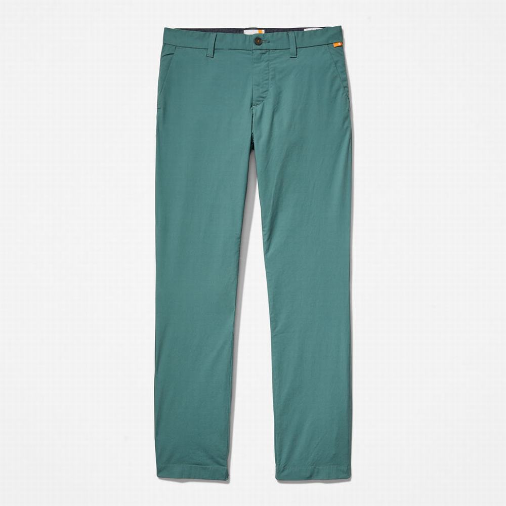 Nohavice Timberland Sargent Lake Super-Lightweight Chinos Panske Zelene | UL9427613