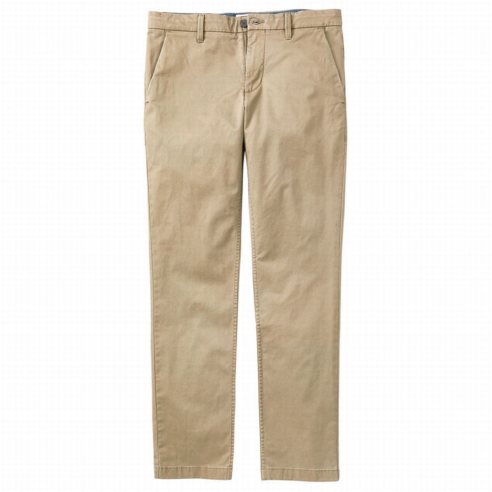 Nohavice Timberland Sargent Lake Twill Chinos Panske Béžové | EC0831742