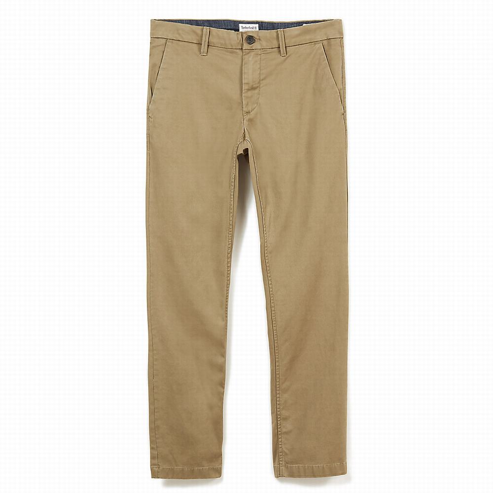 Nohavice Timberland Sargent Lake Twill Chinos Panske Zelene | QG4072815