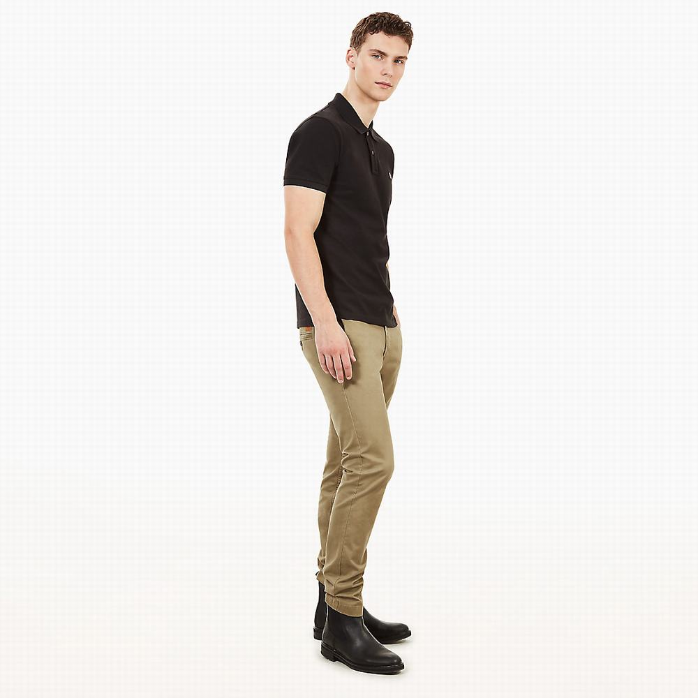 Nohavice Timberland Sargent Lake Twill Chinos Panske Zelene | QG4072815