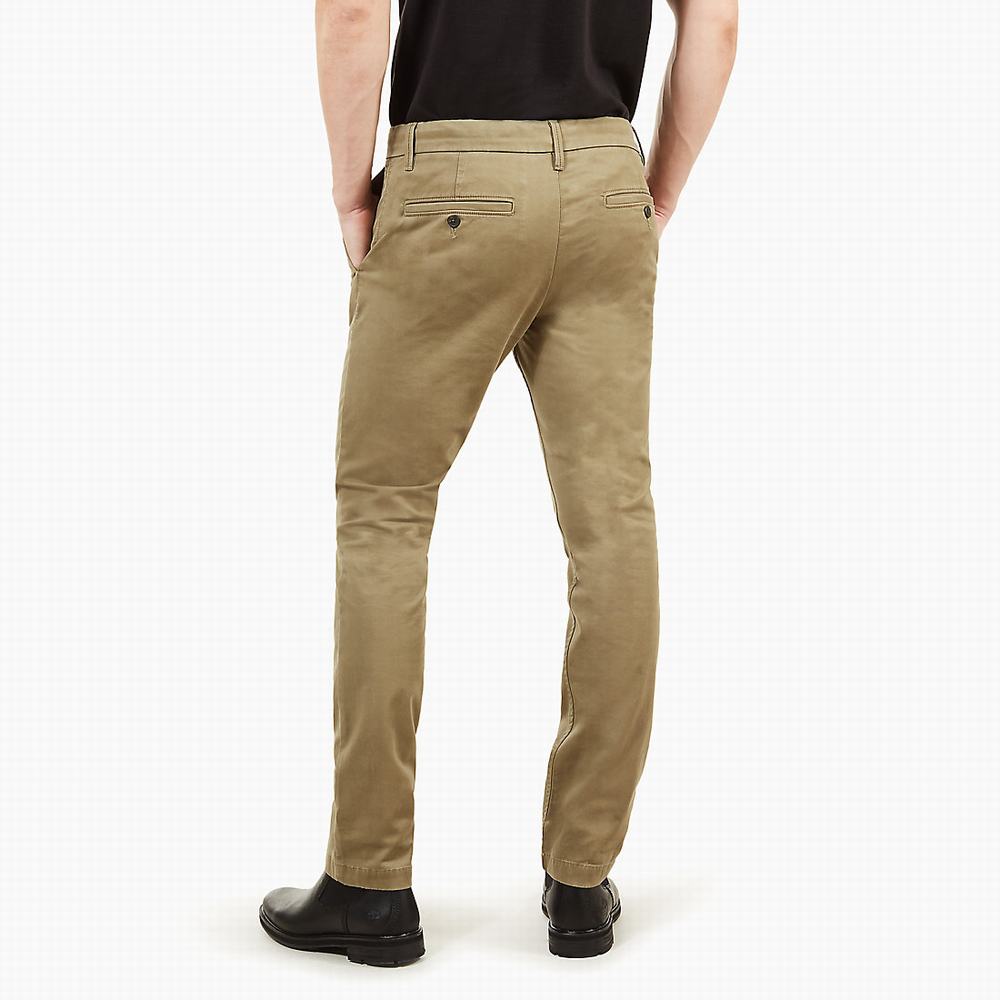 Nohavice Timberland Sargent Lake Twill Chinos Panske Zelene | QG4072815