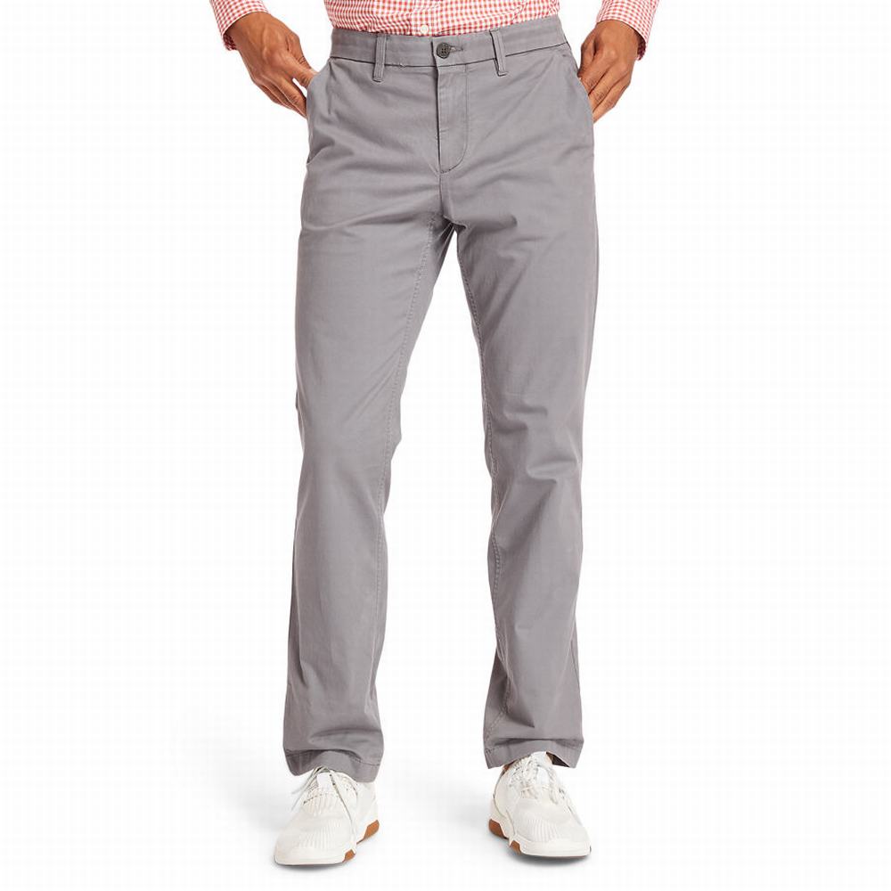 Nohavice Timberland Squam Lake Chinos Panske Siva | SL7649103