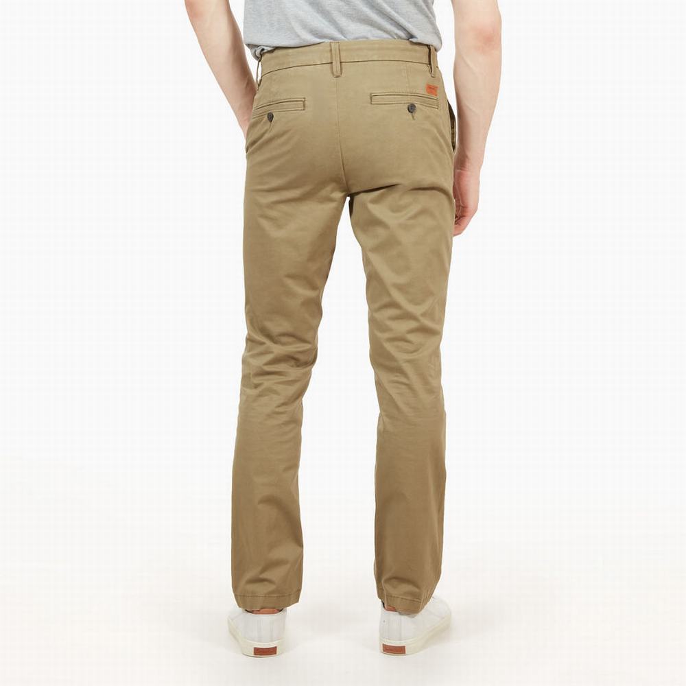 Nohavice Timberland Squam Lake Twill Chinos Panske Zelene | FM5679840