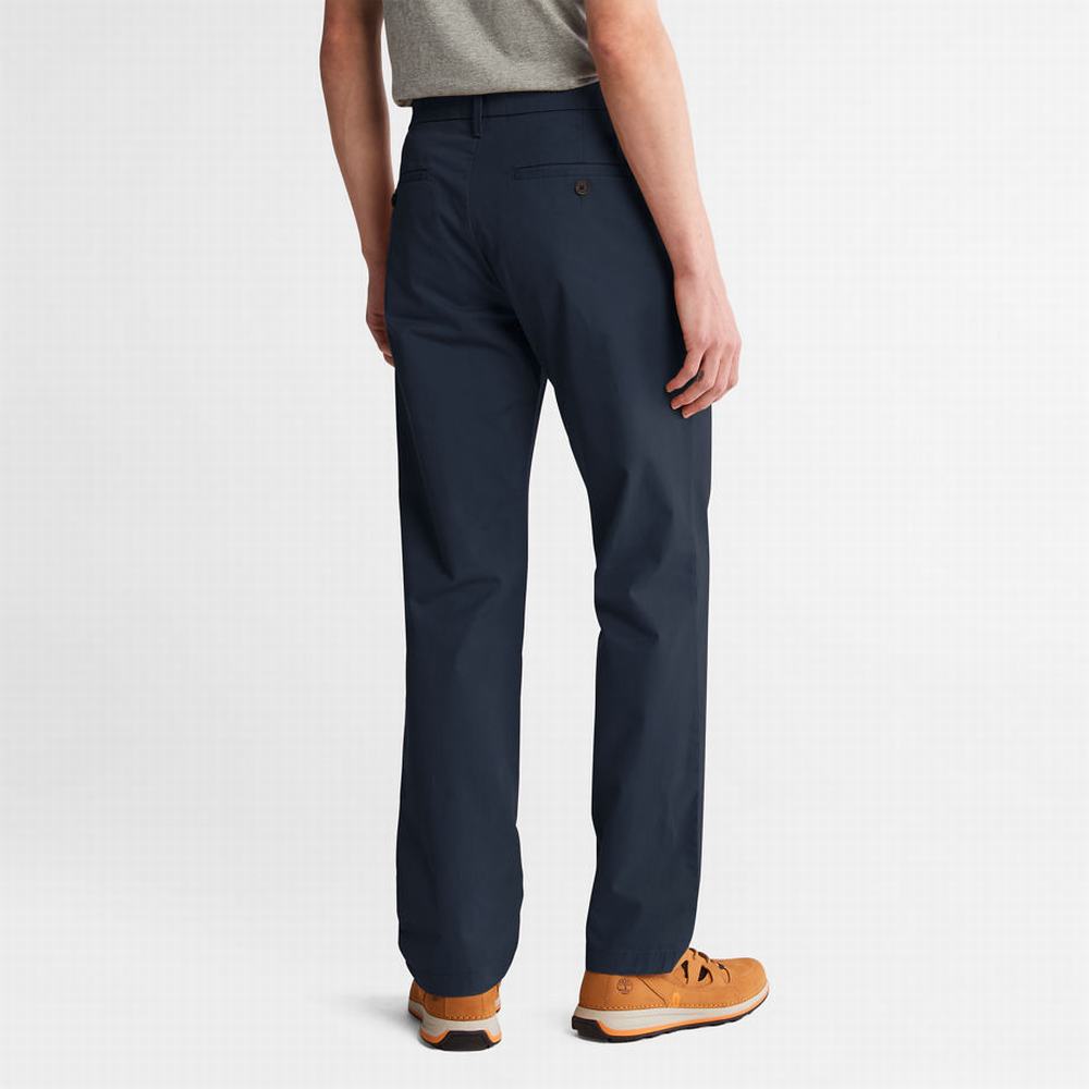 Nohavice Timberland Squam Lake Twill Chino Panske Námornícka Modrá | IE6324851