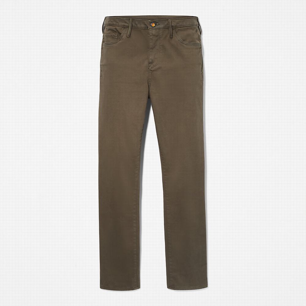 Nohavice Timberland Stretch Chino Damske Zelene | NO2109784