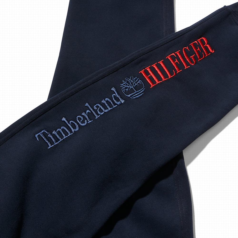 Nohavice Timberland Tommy Hilfiger x Timberland® Re-imagined All Gender Sweatpants Panske Modre | HK2197046