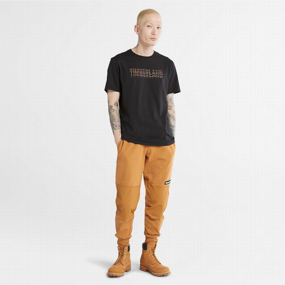 Nohavice Timberland Tonal Knee Tracksuit Bottoms Panske Svetlo Hnede | BN9238401