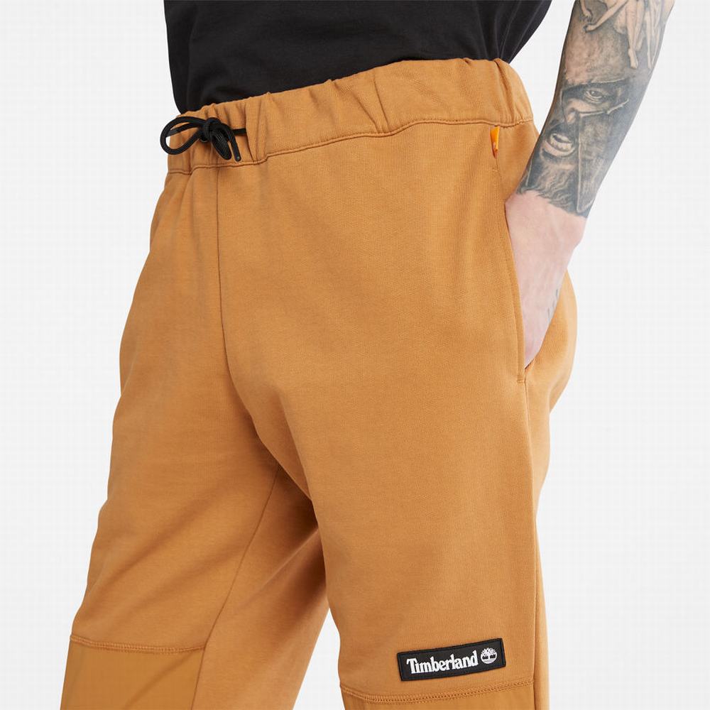 Nohavice Timberland Tonal Knee Tracksuit Bottoms Panske Svetlo Hnede | BN9238401