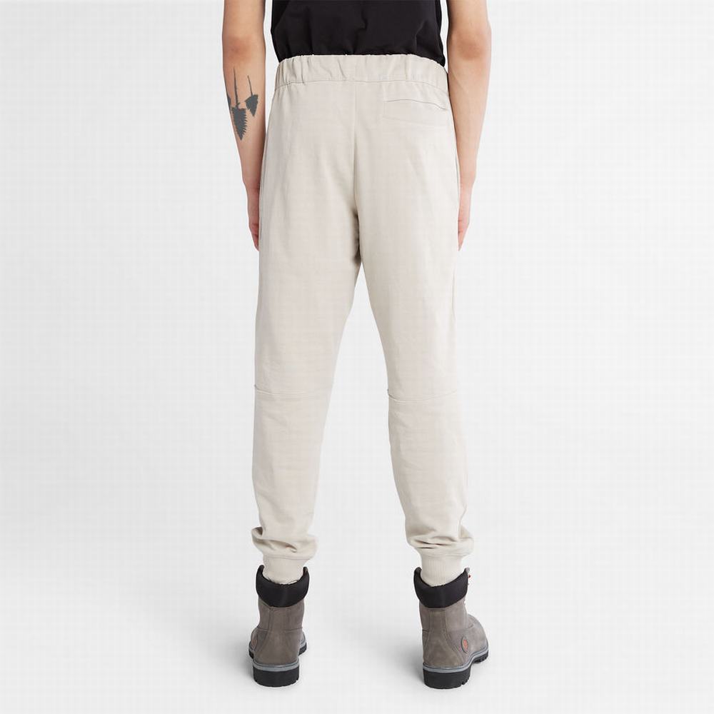 Nohavice Timberland Tonal Knee Tracksuit Bottoms Panske Svetlo Siva | MY4632987