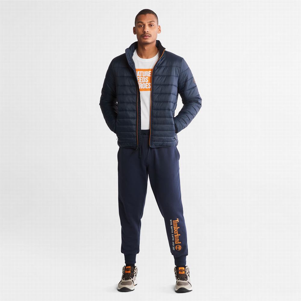 Nohavice Timberland Vietor, Vody, Earth, and Sky™ Sweatpants Panske Námornícka Modrá | BW2561398