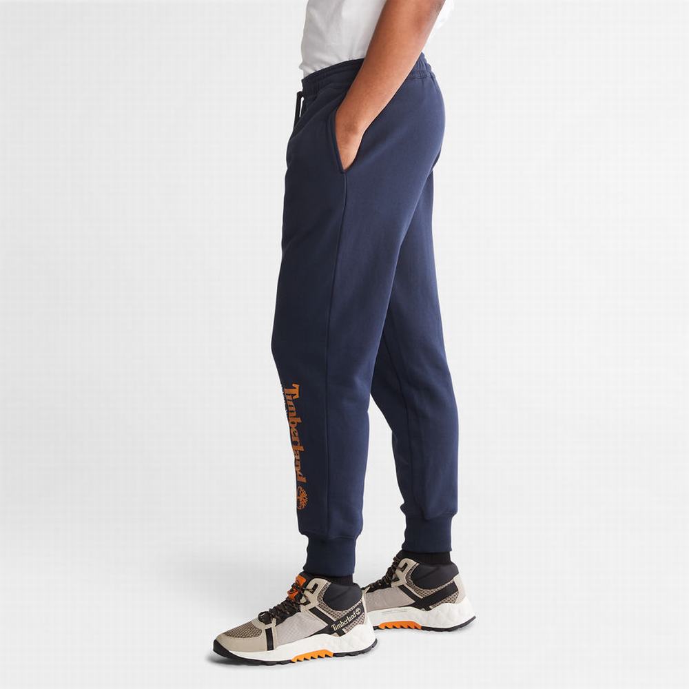 Nohavice Timberland Vietor, Vody, Earth, and Sky™ Sweatpants Panske Námornícka Modrá | BW2561398