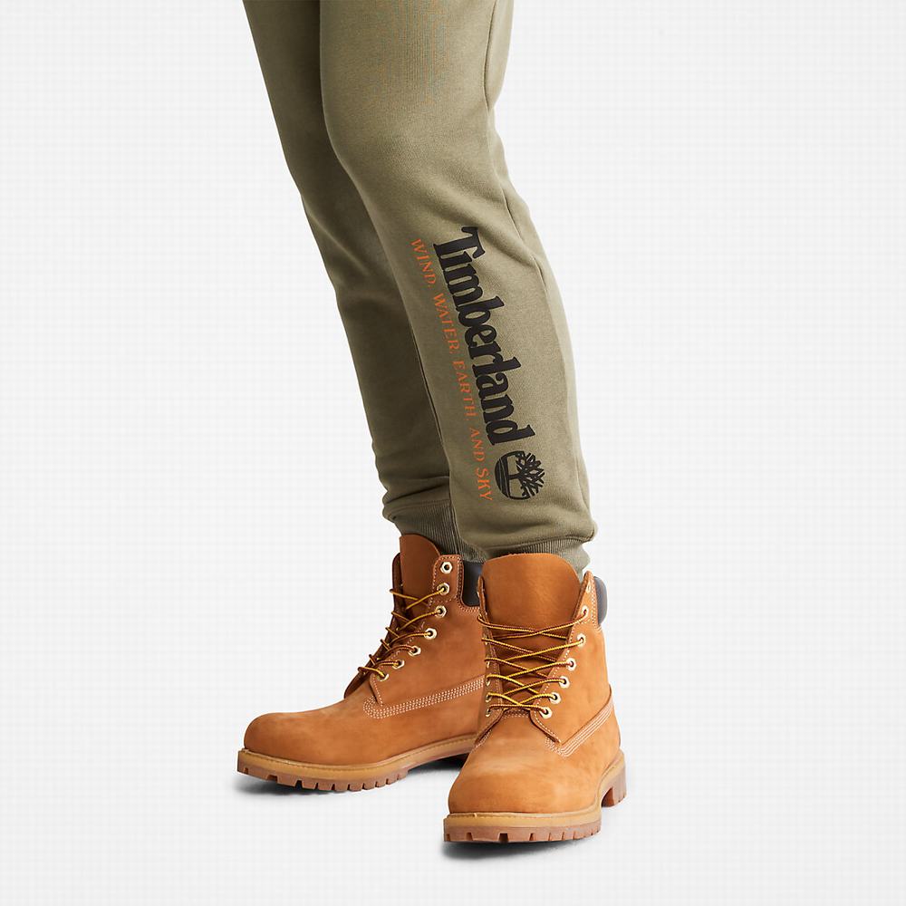 Nohavice Timberland Vietor, Vody, Earth, and Sky™ Sweatpants Panske Zelene | DJ1074836