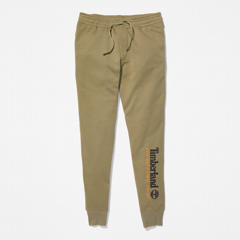 Nohavice Timberland Vietor, Vody, Earth, and Sky™ Sweatpants Panske Zelene | DJ1074836