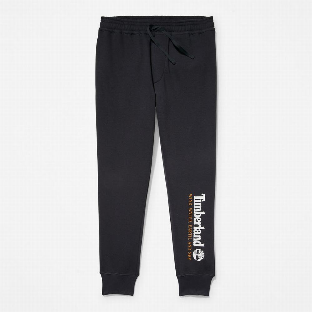 Nohavice Timberland Vietor, Vody, Earth, and Sky™ Sweatpants Panske Čierne | UG4526873