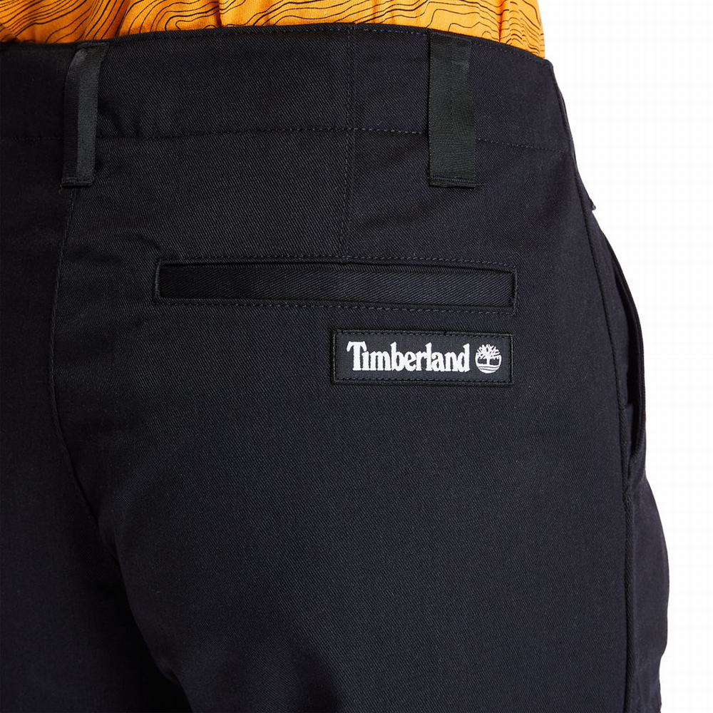 Nohavice Timberland Workwear Panske Čierne | KS4683109